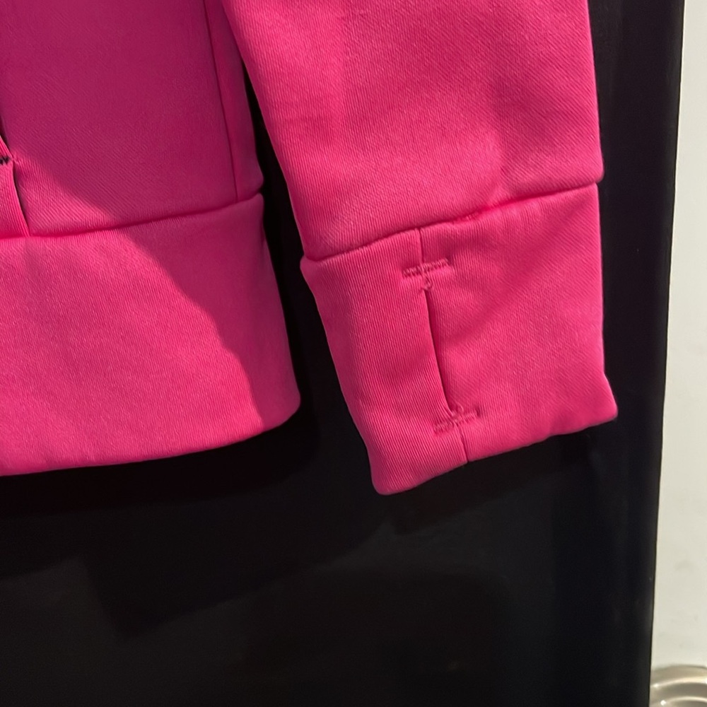 ZeroXposur Girls Pink & Black Hooded Jacket - Size 7/8 - Picture 4 of 7